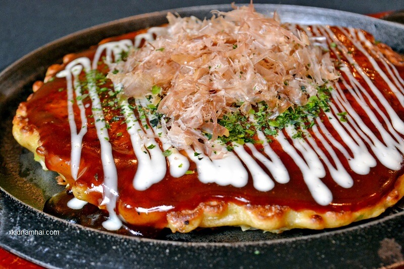 bánh xèo Nhật Bản Okonomiyaki